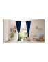 Heinner Home Set 2 draperii catifea sistem de prindere cu inele metalice 2 cordoane tip sfoara - Pled.ro