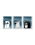 Heinner Home Set 3 tablouri decorative Animale - Pled.ro