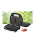 Heinner Sandwich maker 900 W placi XL 2 placi detasabile antiadezive: waffle grill Negru/Rosu - Pled.ro