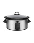 Heinner Slow cooker 220 W 5.7 L vas ceramic display LED timer si 3 setari temperatura Inox - Pled.ro