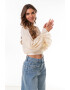 Hermosa Bluza crop cu decolteu in V Dahlia - Pled.ro