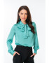 Hermosa Bluza regular fit cu mansete - Pled.ro