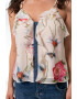 Hermosa Sacou vaporos cu model floral Adela - Pled.ro