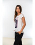 Hermosa Tricou lejer cu model grafic - Pled.ro