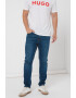 HUGO Blugi slim fit cu aspect decolorat Ash - Pled.ro