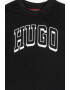 HUGO Bluza din bumbac cu imprimeu logo - Pled.ro