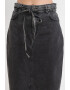 HUGO Fusta de denim cu slit frontal - Pled.ro