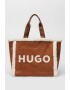 HUGO Geanta tote cu logo texturat Becky - Pled.ro