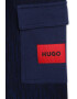 HUGO Pantaloni sport din amestec de bumbac cu buzunare cu clapa - Pled.ro