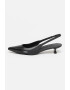 HUGO Pantofi slingback cu varf ascutit de piele si piele ecologica Alexis - Pled.ro