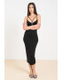 HUGO Rochie bodycon cu bretele incrucisate - Pled.ro