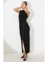 HUGO Rochie maxi bodycon cu slit Nelissi - Pled.ro