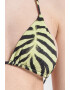 HUGO Sutien triunghiular cu animal print - Pled.ro