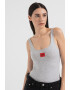 HUGO Top-body cu detaliu logo - Pled.ro