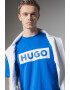 HUGO Tricou cu decolteu la baza gatului si imprimeu logo Nico - Pled.ro