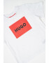 HUGO Tricou din bumbac cu imprimeu logo - Pled.ro