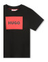 HUGO Tricou din bumbac cu imprimeu logo - Pled.ro