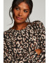 Hunkemoller Bluza de pijama cu animal print - Pled.ro