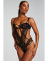 Hunkemoller Body de dantela si plasa cu sustinere metalica Billie - Pled.ro