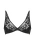 Hunkemoller Sutien de plasa cu broderie florala - Pled.ro