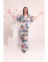 Ilona Andreoiu Rochie maxi cu model tropical - Pled.ro