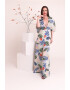 Ilona Andreoiu Rochie maxi cu model tropical - Pled.ro