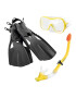 Intex Set snorkeling Clam Shell Pack varsta 8+ ani - Pled.ro