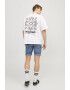 Jack & Jones Blugi scurti regular fit cu terminatie plisata - Pled.ro