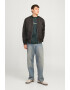 Jack & Jones Bluza de bumbac cu decolteu la baza gatului - Pled.ro