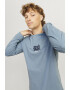 Jack & Jones Bluza de bumbac cu model logo Eaton - Pled.ro