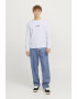 Jack & Jones Bluza de bumbac cu model logo Eaton - Pled.ro