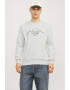 Jack & Jones Bluza de trening cu decolteu la baza gatului si imprimeu logo - Pled.ro