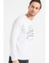 Jack&Jones Jack & Jones Bluza din bumbac cu imprimeu logo contrastant Jerrys - Pled.ro