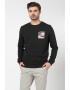 Jack&Jones Bluza sport cu decolteu la baza gatului si imprimeu foto Quiver - Pled.ro