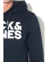 Jack & Jones Hanorac cu imprimeu logo si buzunar kangaroo - Pled.ro