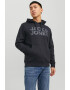 Jack & Jones Hanorac cu imprimeu logo si buzunar kangaroo - Pled.ro