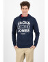 Jack&Jones Hanorac cu imprimeu logo supradimensionat - Pled.ro