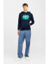 Jack & Jones Hanorac cu imprimeu logo Tiley - Pled.ro