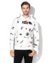 Jack&Jones Hanorac cu model floral si buzunar kangaroo Jortrophy - Pled.ro