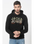 Jack&Jones Hanorac cu snur si imprimeu Art - Pled.ro