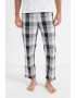 Jack & Jones Pantaloni de pijama cu model in carouri si banda logo in talie Simon - Pled.ro