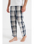 Jack & Jones Pantaloni de pijama cu model in carouri si banda logo in talie Simon - Pled.ro