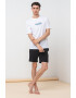 Jack & Jones Pijama scurta cu logo - Pled.ro