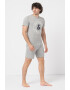 Jack & Jones Pijama scurta cu logo Aron - Pled.ro