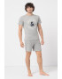 Jack & Jones Pijama scurta cu logo Aron - Pled.ro