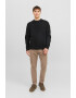 Jack & Jones Pulover cu decolteu rotund si model torsade - Pled.ro