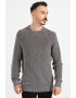 Jack & Jones Pulover de bumbac cu aspect texturat - Pled.ro