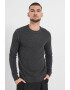 Jack & Jones Pulover de bumbac cu decolteu la baza gatului - Pled.ro