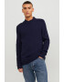 Jack & Jones Pulover din tricot cu decolteu la baza gatului - Pled.ro