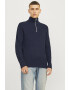 Jack & Jones Pulover striat din amestec de bumbac cu fenta cu fermoar - Pled.ro